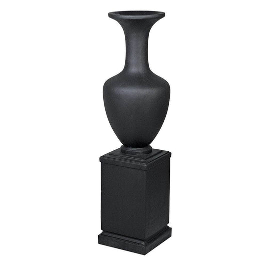 Homeware  -  Matt Black Pillar Dry Vase  -  60002973