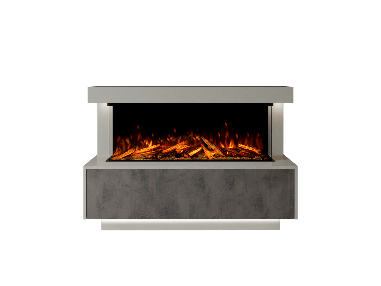Fireplaces - Bespoke Fireplaces Geneva Marble 1250 X Suite - 60013108