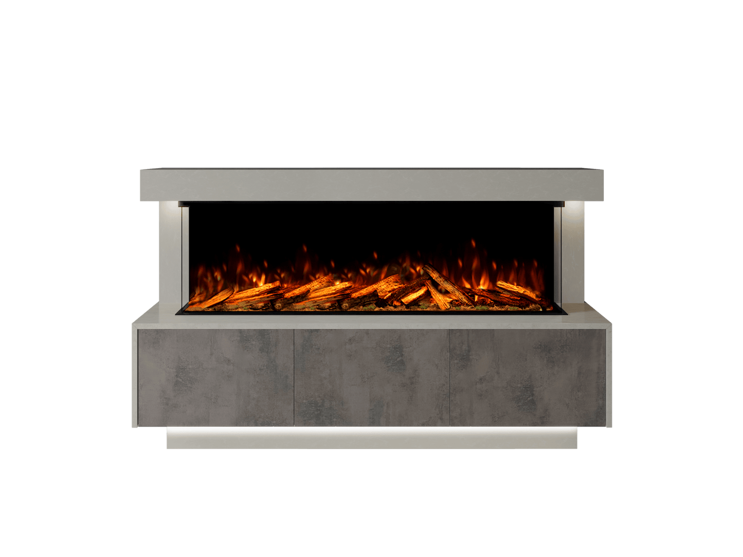 Fireplaces - Bespoke Fireplaces Geneva Marble 1500 X Suite - 60013109