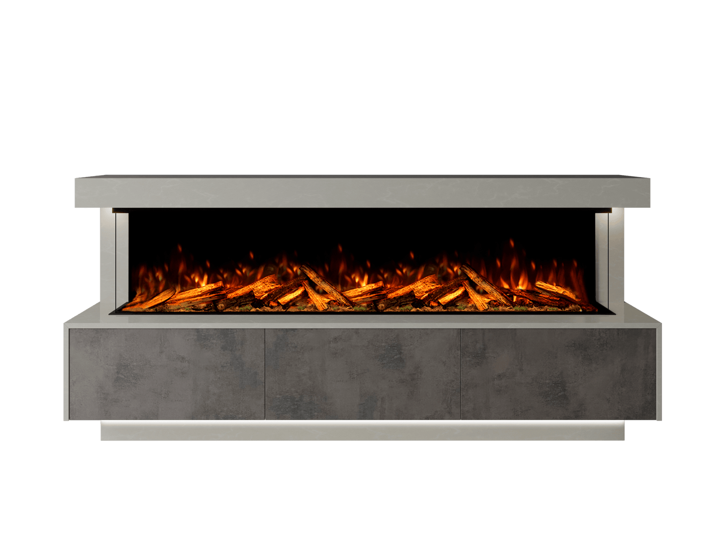 Fireplaces - Bespoke Fireplaces Geneva Marble 2000 X Suite - 60013121