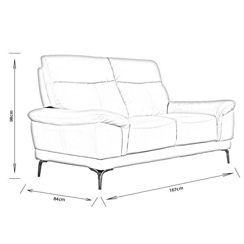 Furniture  -  Monaco 2 Seater Sofa - Taupe  -  60009251