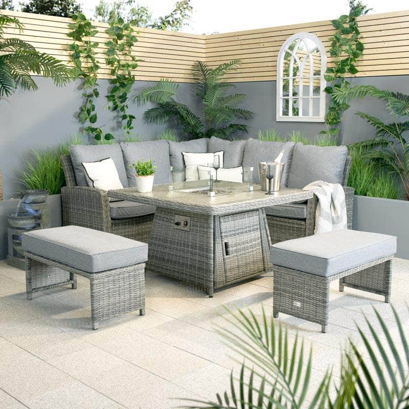 Gardening  -  Monte Carlo Casual Set - Grey  -  60010189