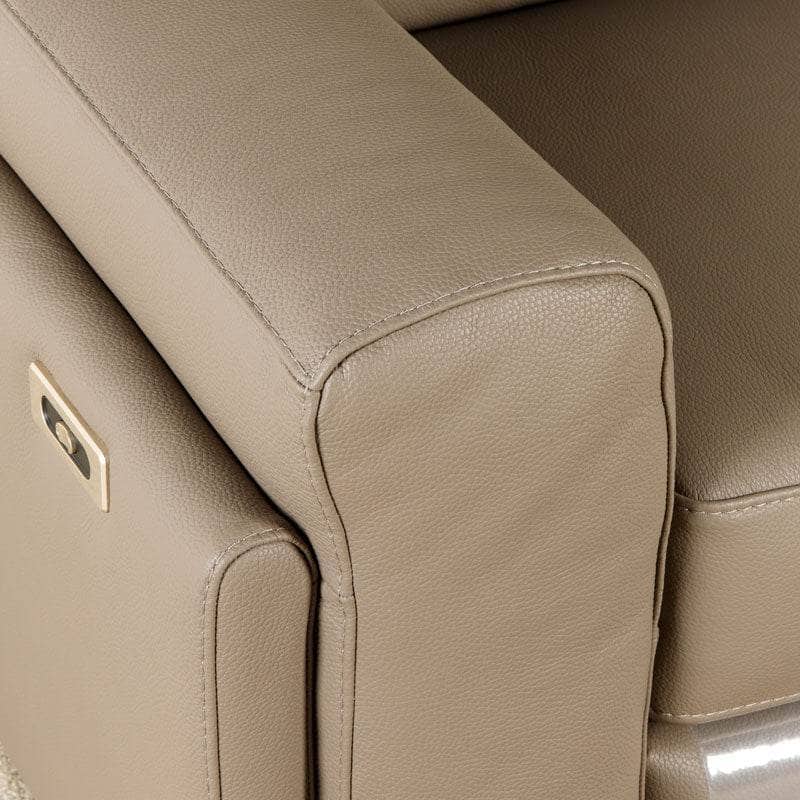 Furniture  -  Monza 2 Seater Power Sofa - Brown  -  60010291