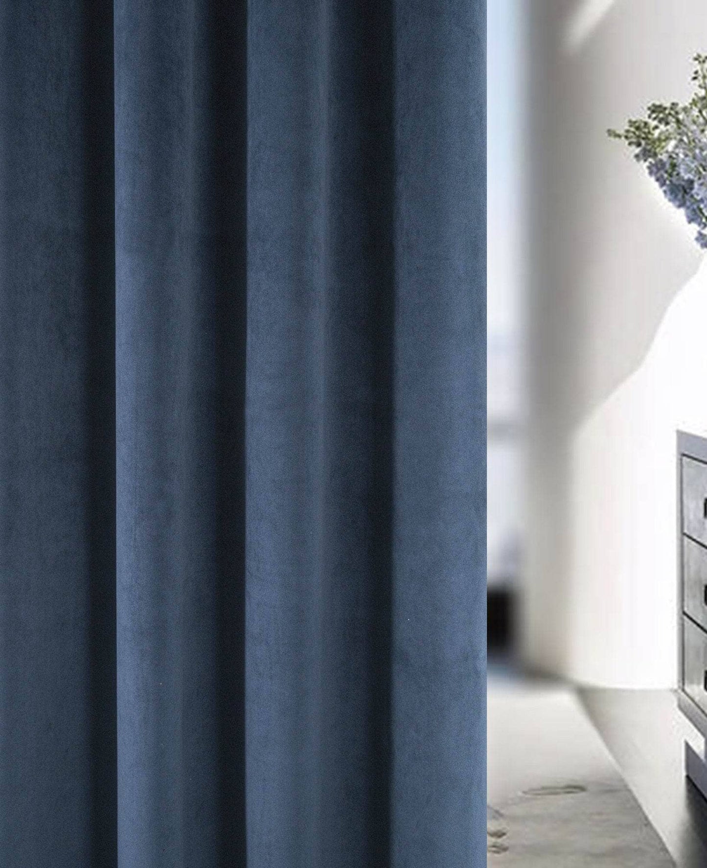Homeware - Oxford Curtains - Navy -