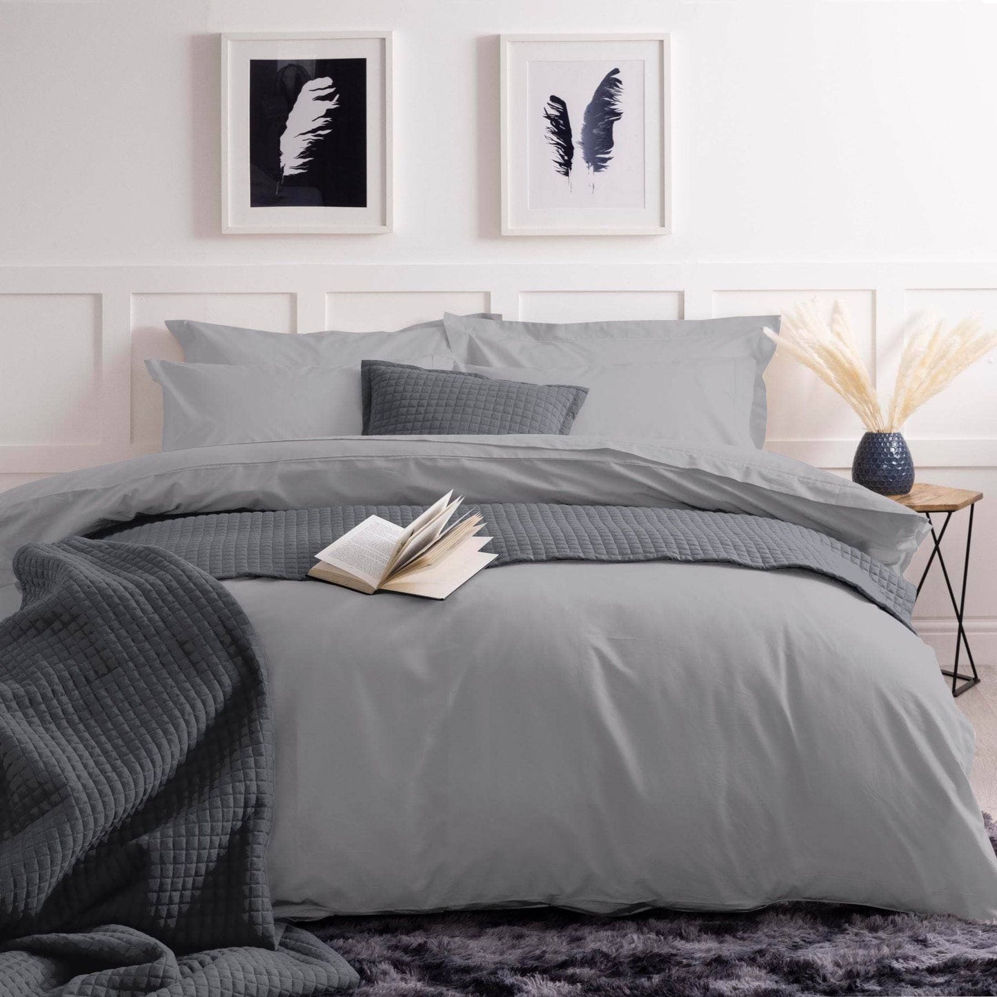 Homeware - Oxford 200TC Pillowcase - Cloud - 60009805