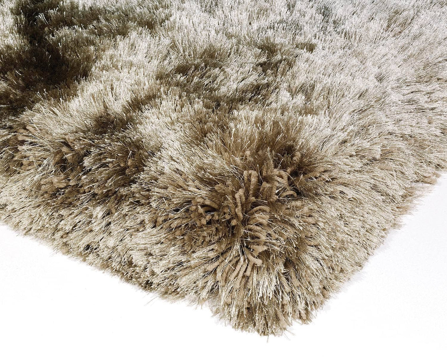 Rugs - Plush Taupe Shaggy Rug - Multiple Sizes -