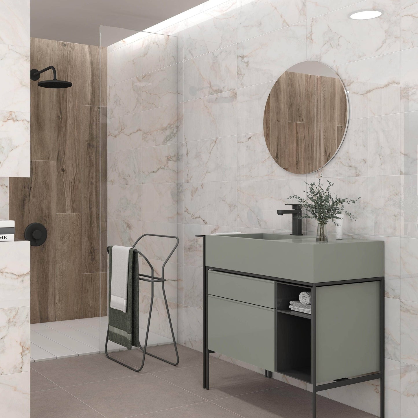 Tiles - Pamesa Pisa Gold Matt Tiles - 30 x 60cm - 60004242