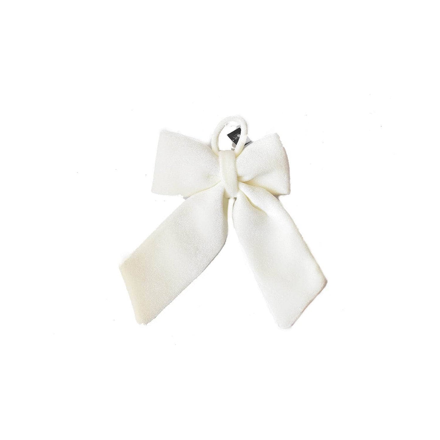 Christmas - White Velvet Bow - 20 x 30cm - 60484060