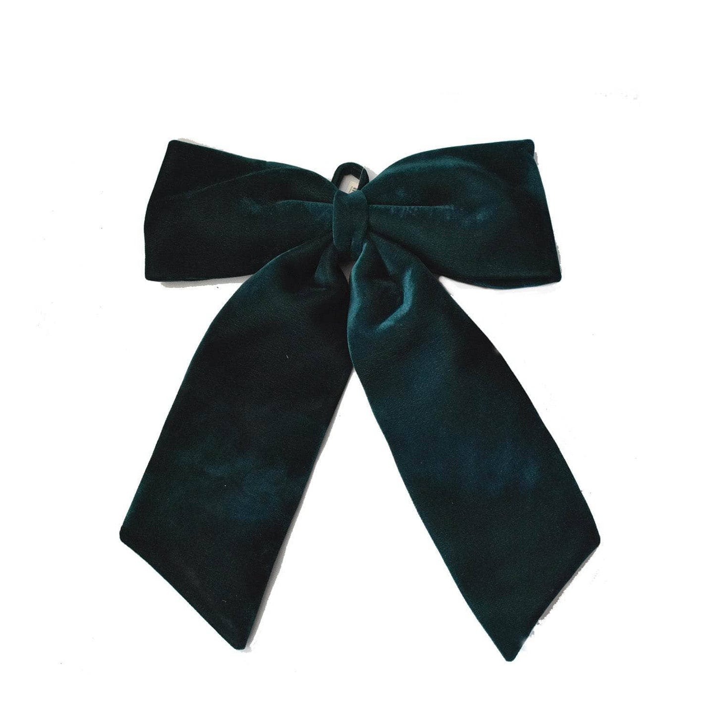 Christmas - Dark Green Velvet Bow - 50 x 60cm - 60484061