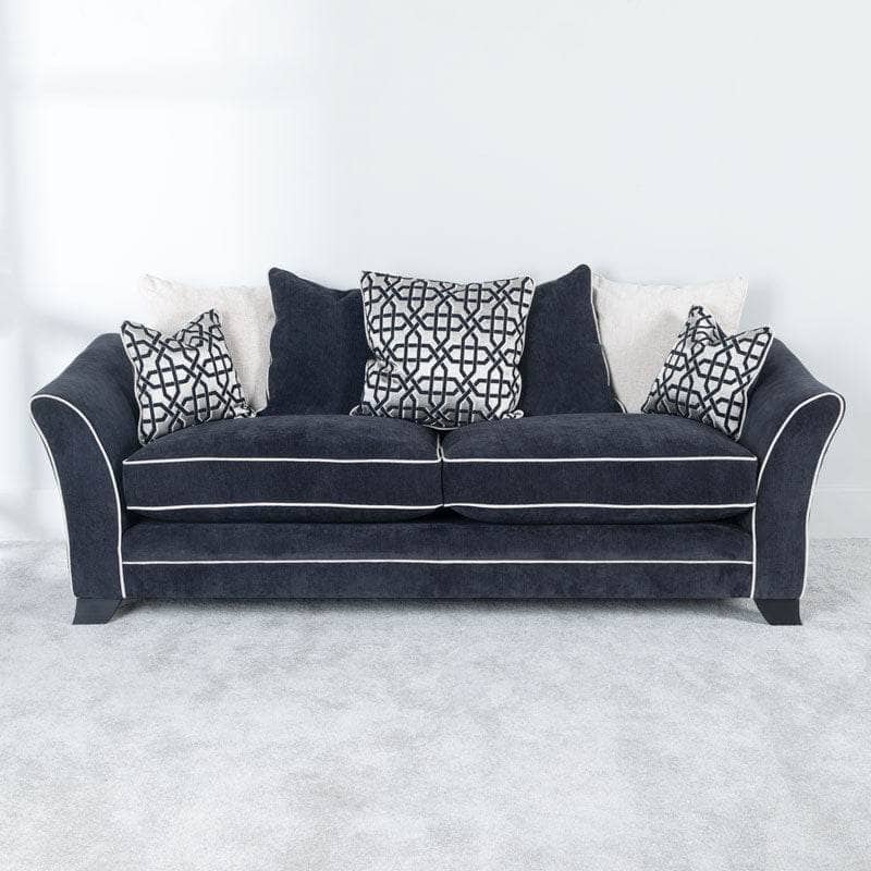 Furniture  -  Regency 4 Seater Sofa - Obsidian  -  60010962