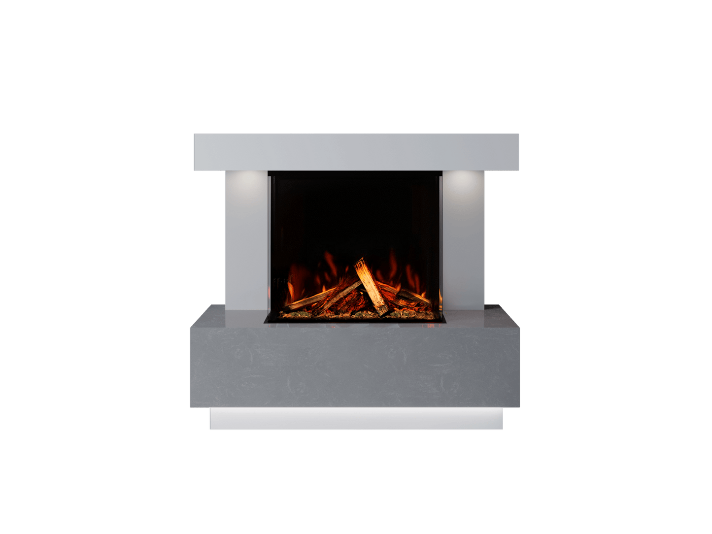 Fireplaces - Bespoke Fireplaces Roma Marble 700 3DP Suite - 60013113