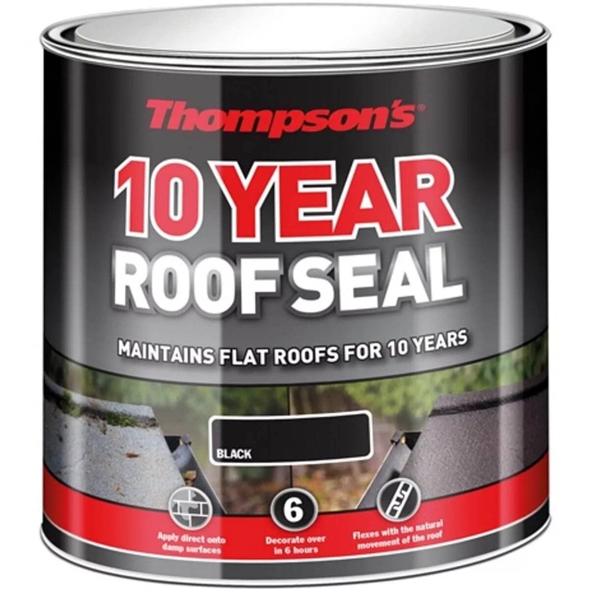 - Rnseal Thmpsn Roofseal Black 1L - 00485913