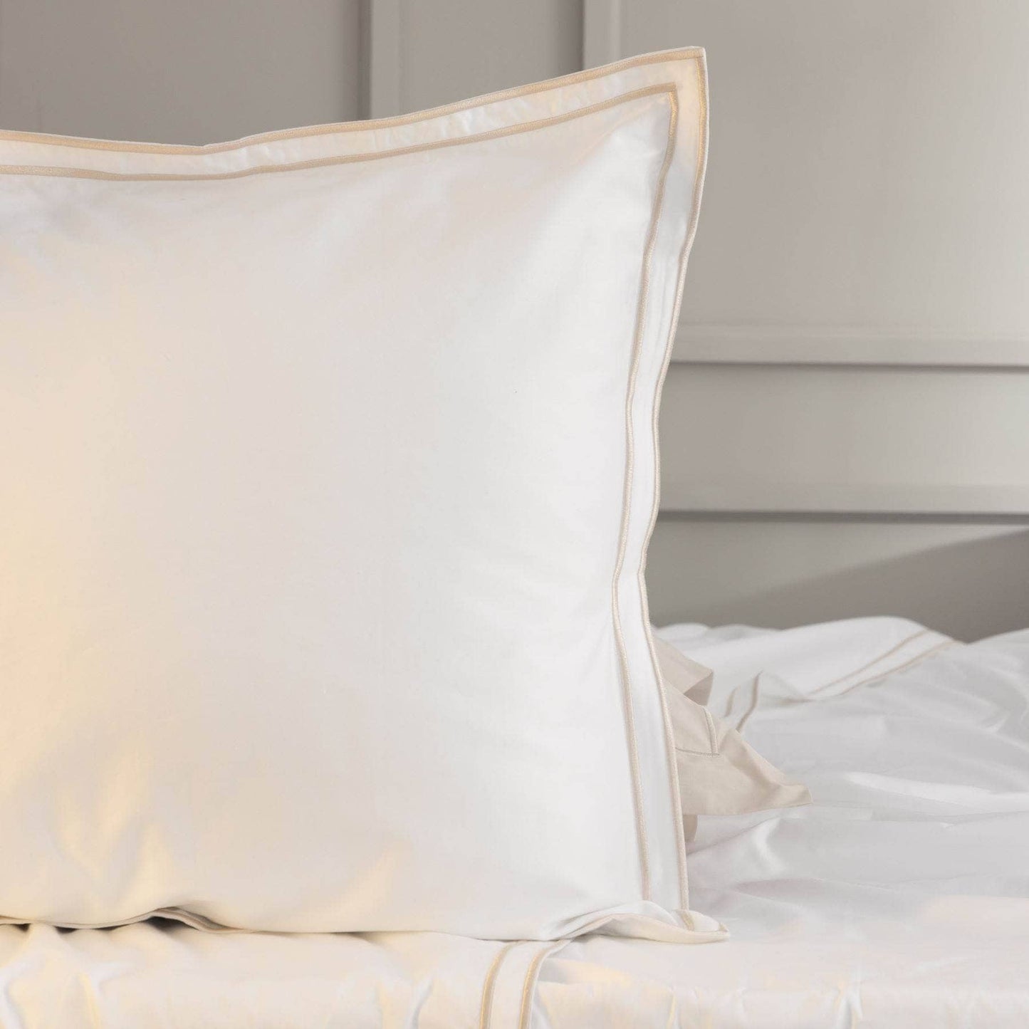 Homeware  -  Savoy Oxford Pillowcase - Oyster  -  60010077