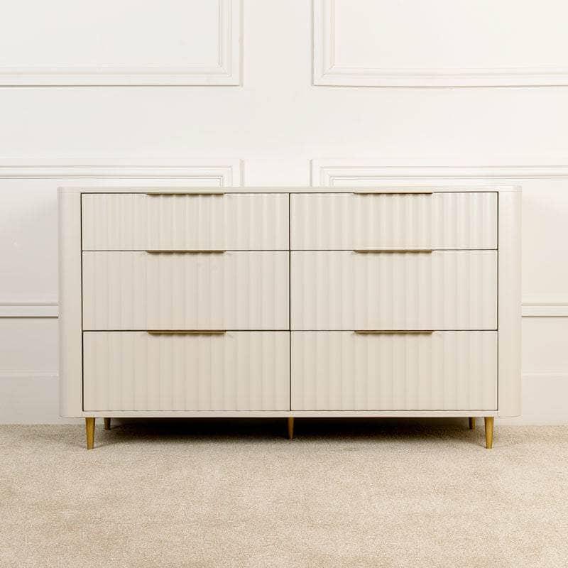 Furniture  -  Sicily 6 Draw Wide Chest  -  60008971