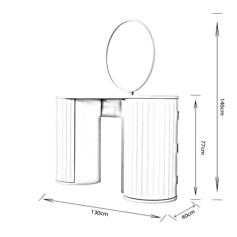 Furniture - Sicily Dressing Table- Off-White - 60008970