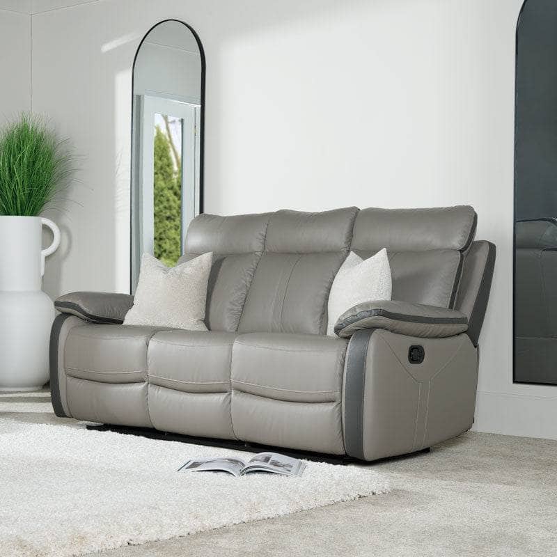 Tivoli Seat Reclining Sofa Grey Taskers Online Store