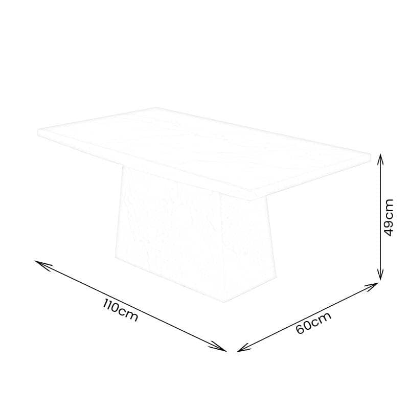 Furniture - Troy Coffee Table - Taupe - 60191794