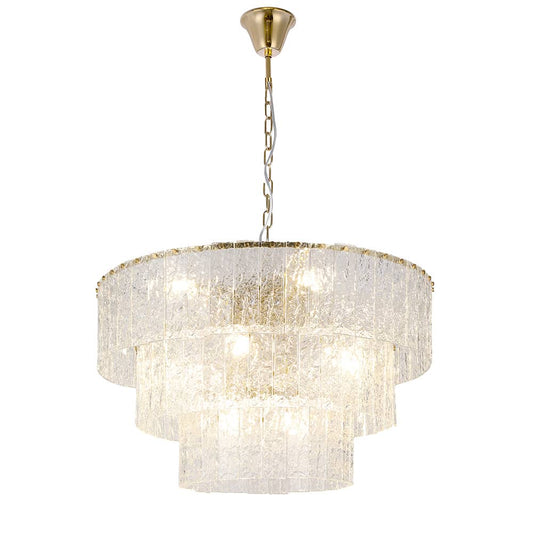 Lights - U.A Gold Glass Ceiling Light - 60485670