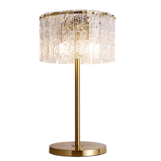Lights - U.A Gold Glass Table Lamp - 60485668