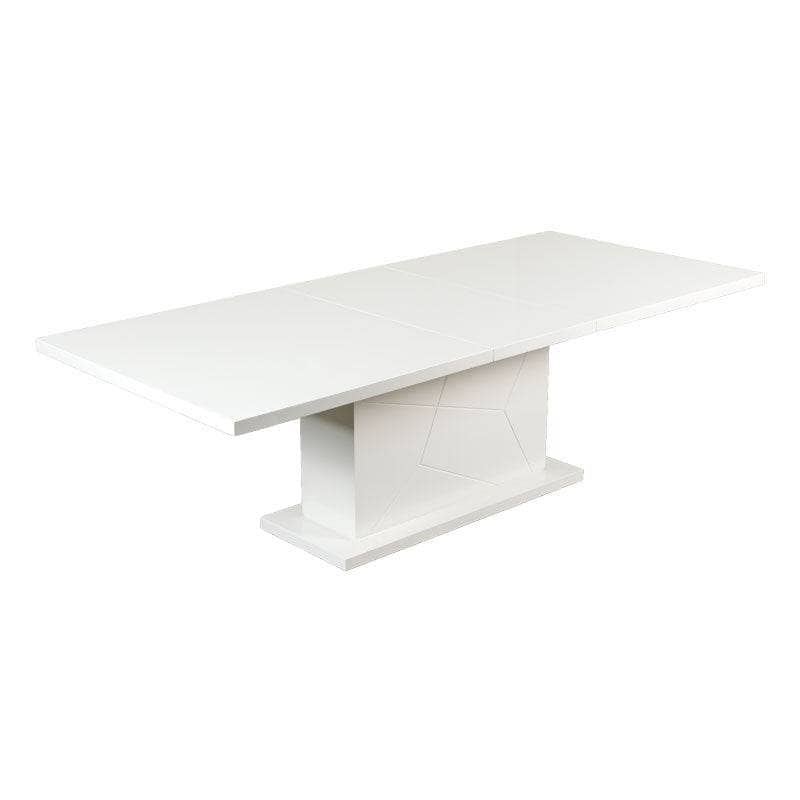Furniture  -  Amalfi Extending Dining Table - White -  60008265