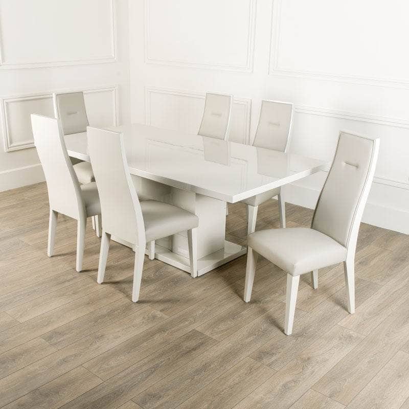 Verona Extending Table & 6 Dining Chairs  -  60008263