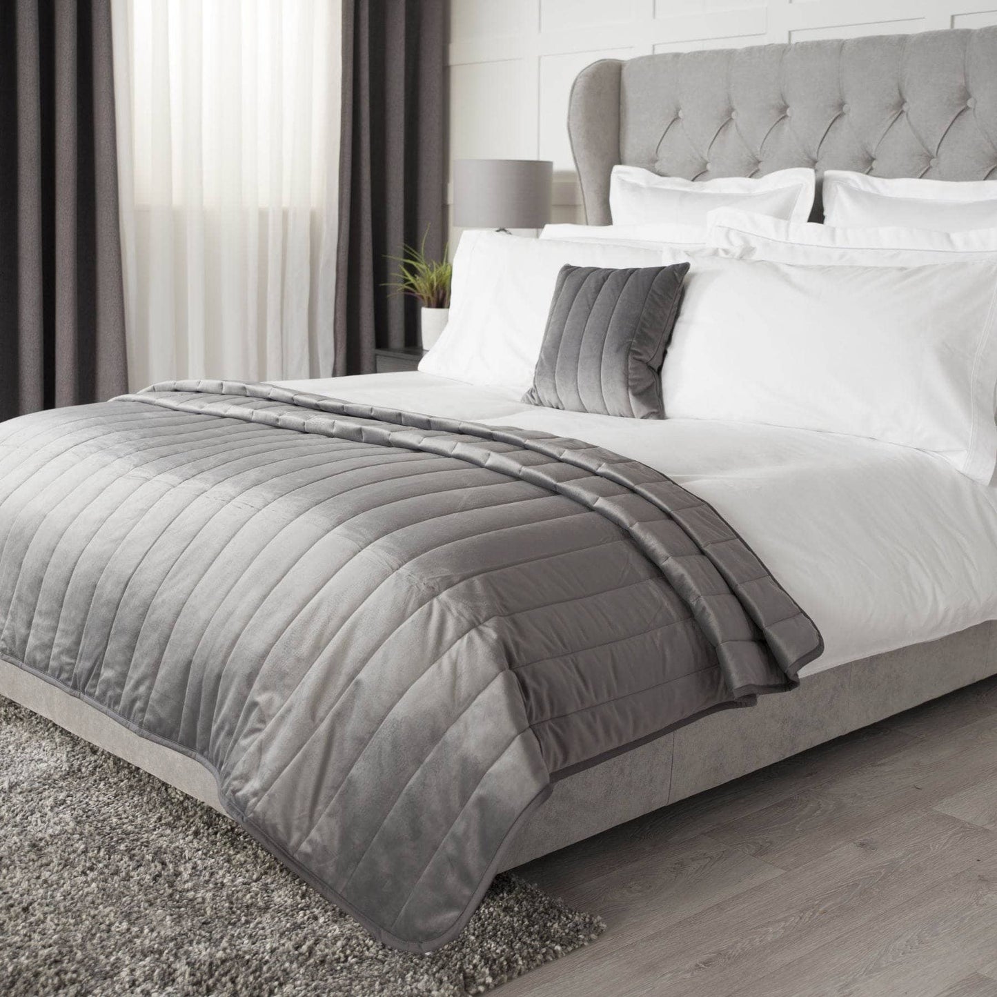 Homeware - Verona Throw - Charcoal - 60010052