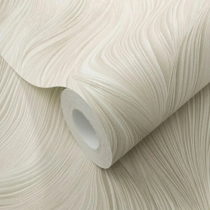 Wallpaper - Erismann Waves of Light Pink Metallic Wallpaper - 10522-05 - 60484797