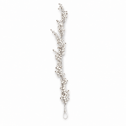 Christmas - White Berry Garland - 150cm - 60486349