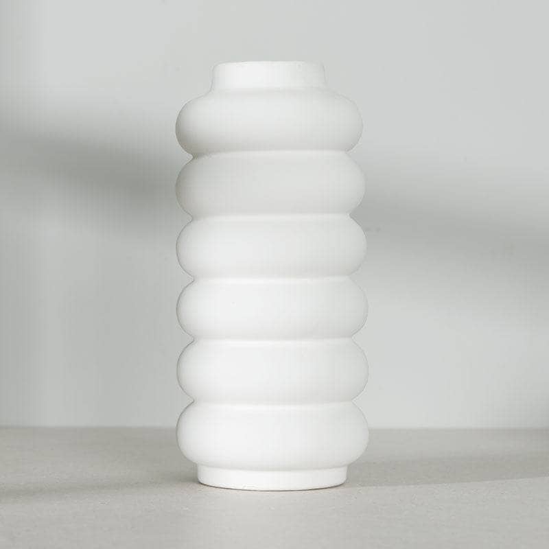 Homeware  -  White Bubble Vase - 29.5cm  -  60008358