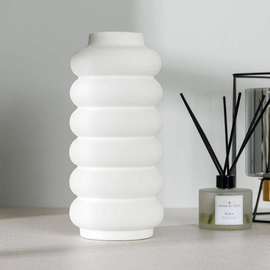 Homeware  -  White Bubble Vase - 29.5cm  -  60008358