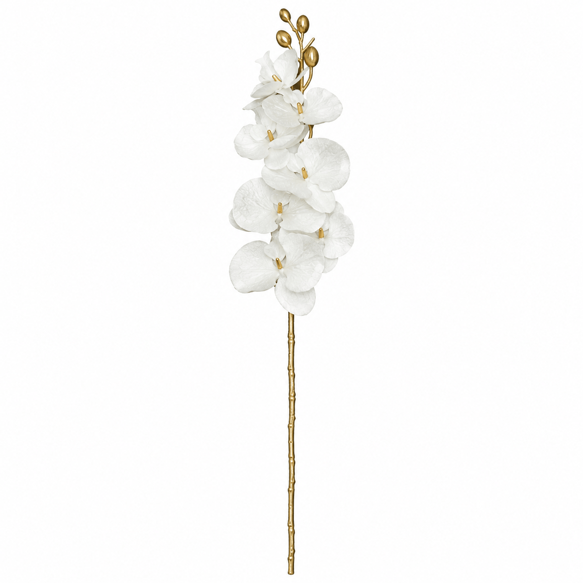 Christmas - White & Gold Stem - 76cm - 60486851