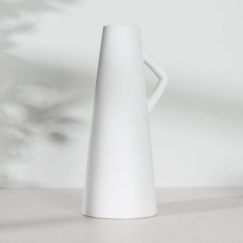 Homeware - White Jug Vase - 31cm  -  60008375