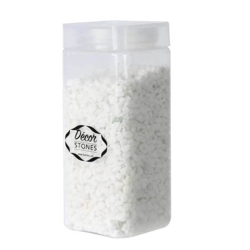 Homeware - White Pebbles In Jar 750G - 50150558