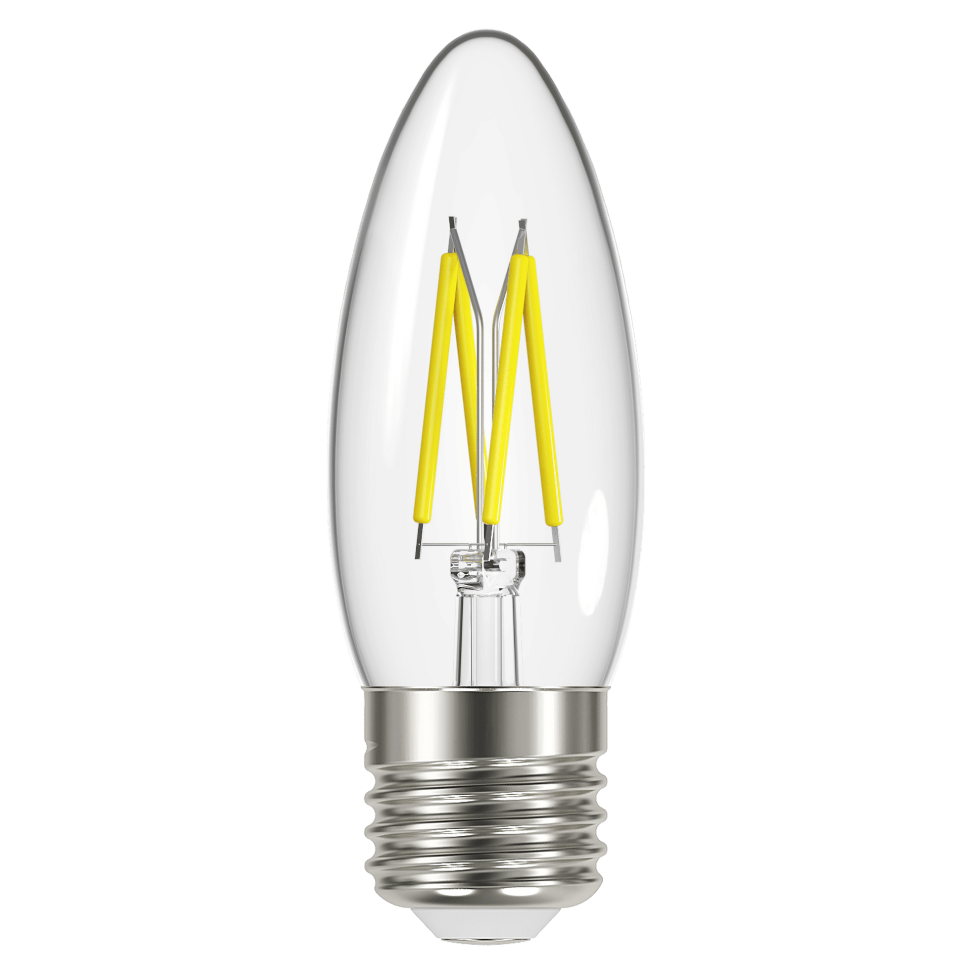 Lights  -  Energizer E27 Filament LED Candle Warm White Lightbulb 40W  -  60003325