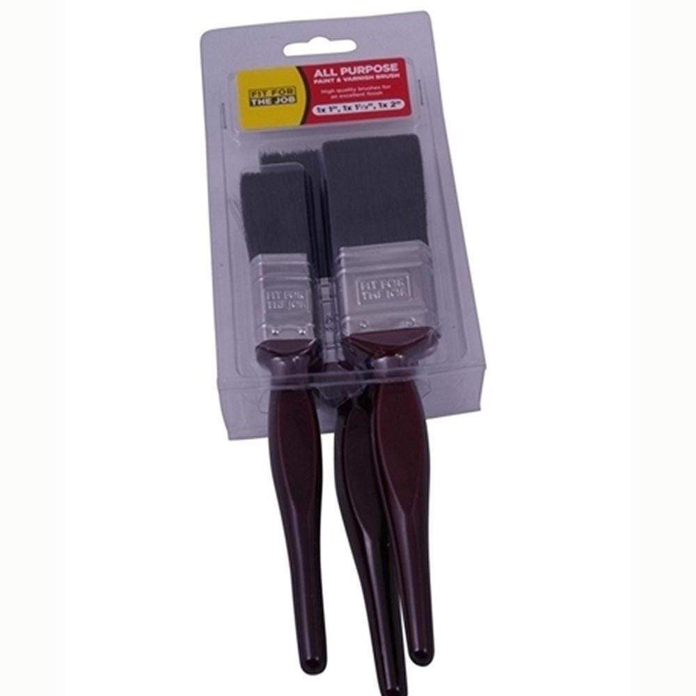Paint - Fit For The Job All Purpose 3 Pack Brush Set - 00505260