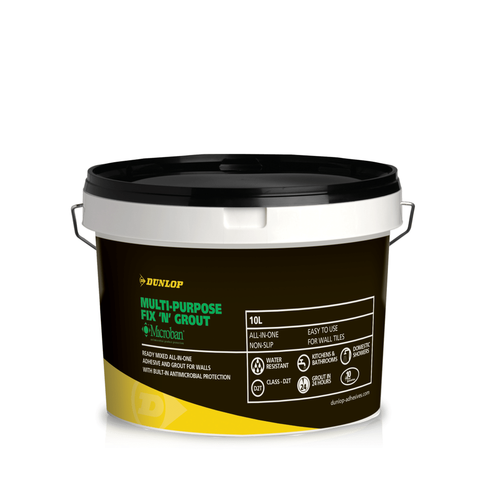 DIY - Dunlop Fix & Grout Ceramic Tile Adhesive 2.5L - 00576932