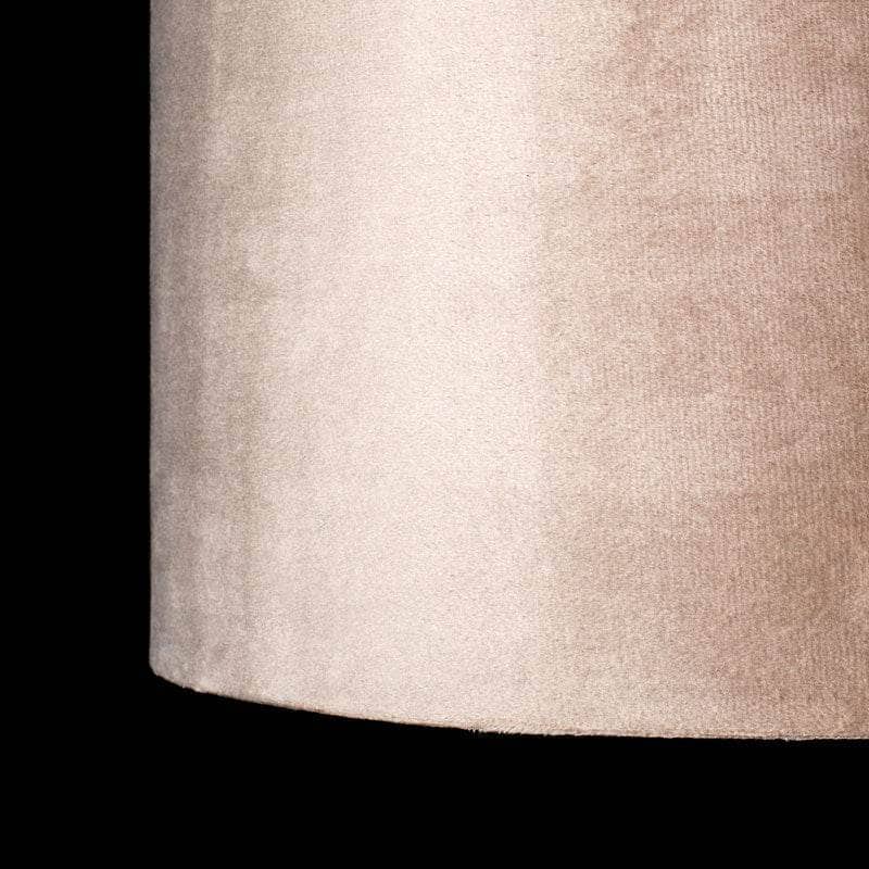Lights  -  Forli Taupe Velvet Light Shade - 28cm  -  60006157