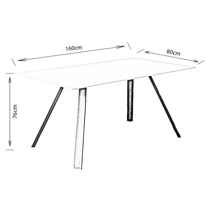 Furniture  -  Girona 160cm Dining Table  -  60007986
