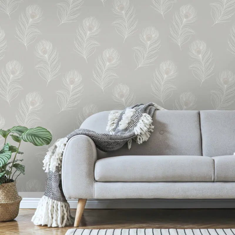 Wallpaper - Holden Pavona Grey Wallpaper - 36241 - 60004389