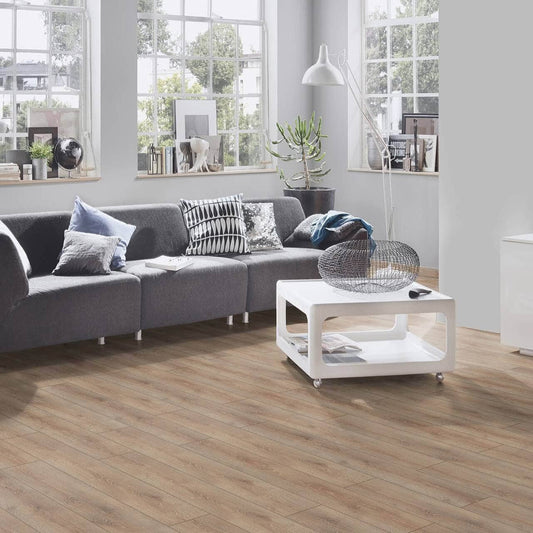 Flooring & Carpet  -  Krono Supernatural Clearwater Oak 8mm Laminate Flooring (2.22m² Pack)  -  60003735