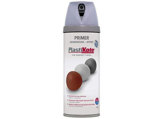 Paint  -  Plastikote Twist And Spray Grey Primer  -  50091007