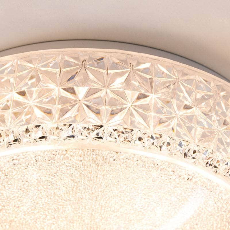 Lights - Siena Temperature Colour Changing Flush Ceiling Light - 28cm - 60006119