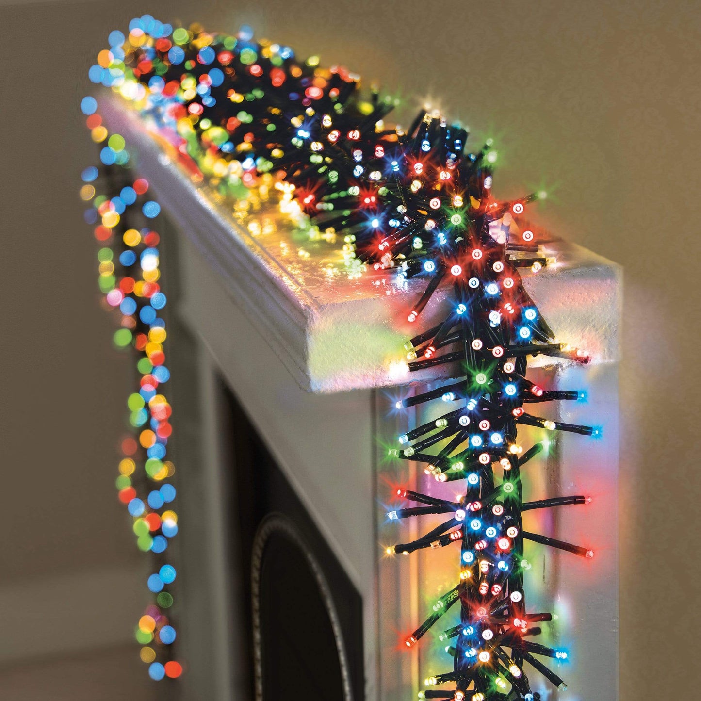 Christmas  -  1536 Multicoloured LED Compact Cluster Lights  -  60001113