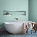 Paint  -  Crown Bathroom Soft Duckegg Paint - 2.5L  -  50156032