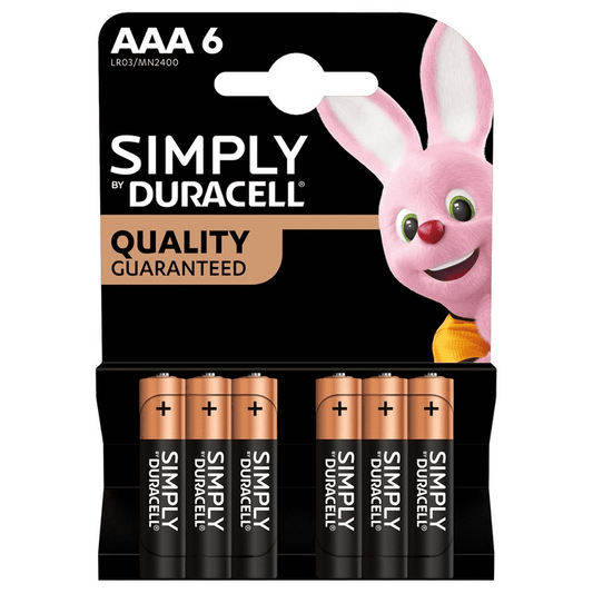 DIY  -  Duracell Aaa 6Pack Alkaline  -  60001241