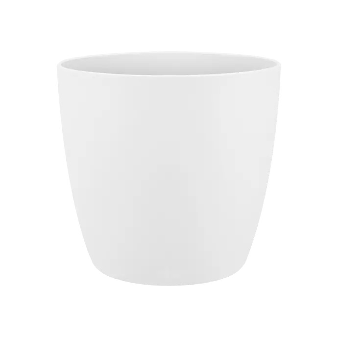 Gardening  -  Elho Brussels Round Pot -  20Cm White  -  50152907
