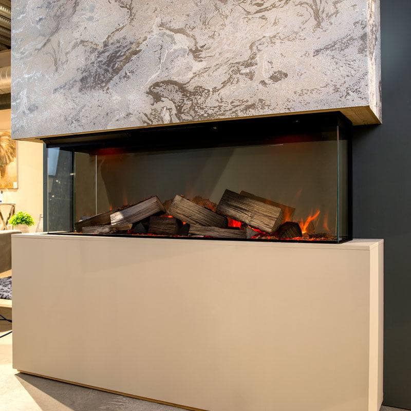 Ash Electric Built In Fire with Logs | Taskers Online Store, Liverpool u0026  Manchester