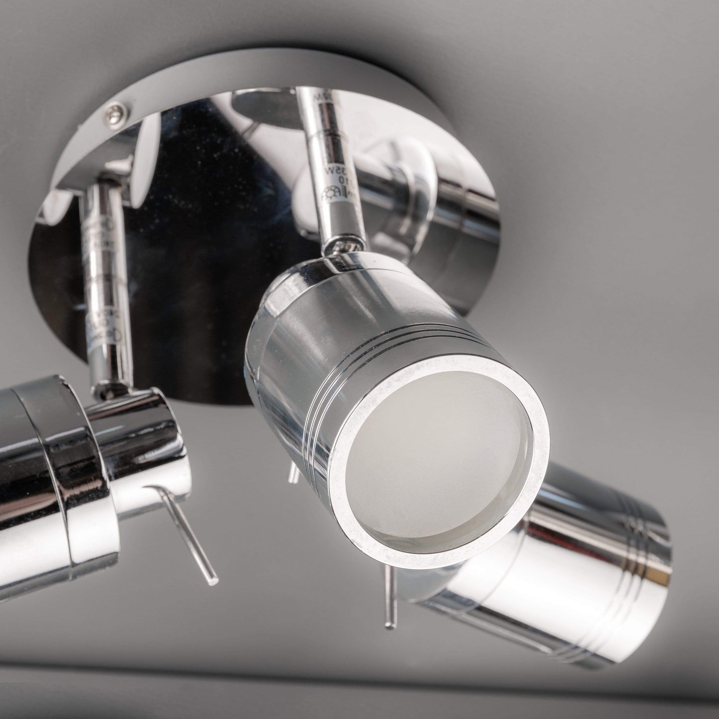 Lights - Forum Scorpius Polished Chrome 3 Ceiling Light - 50122357