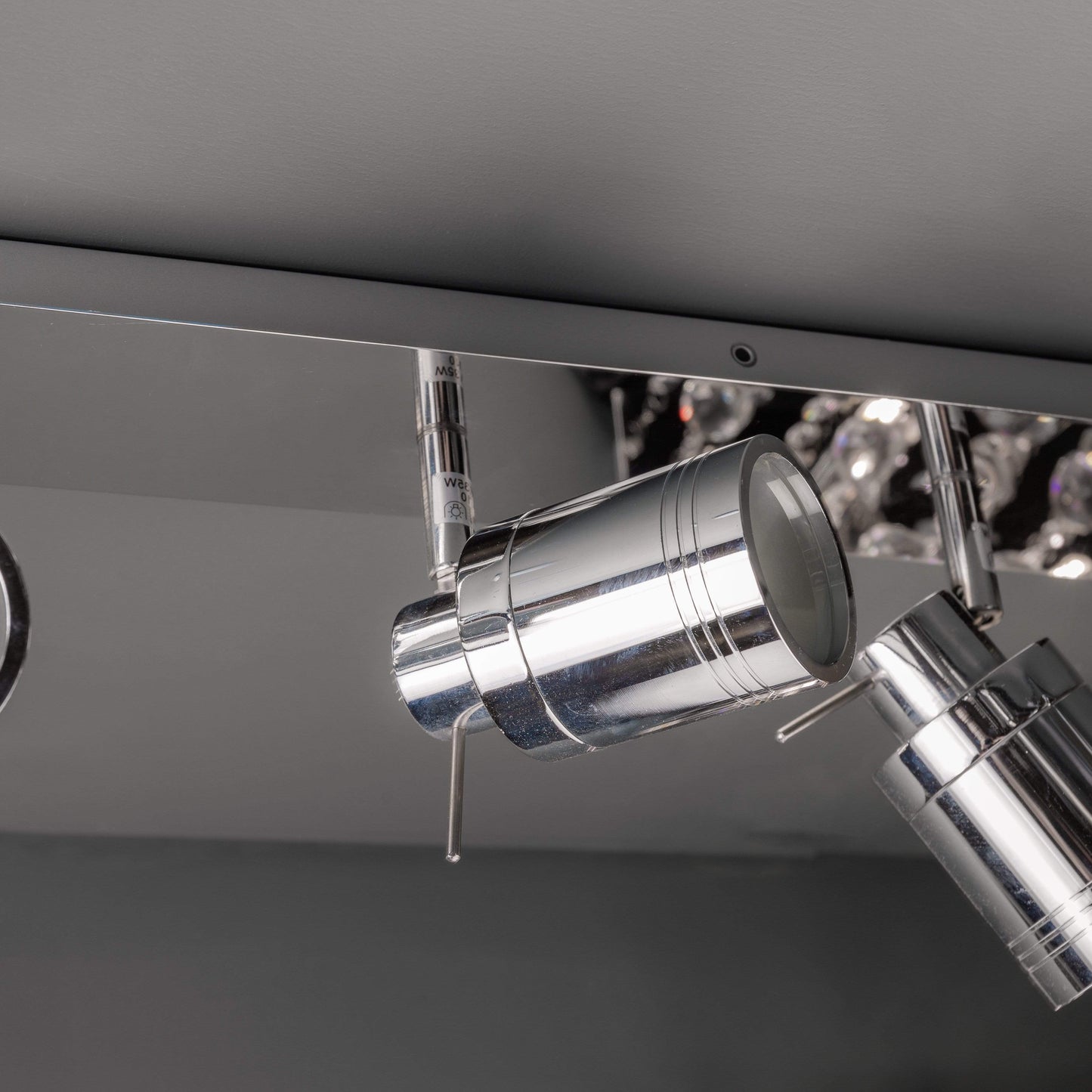 Lights - Forum Scorpius Polished Chrome 4 Spot Light Ceiling Light - 50122358