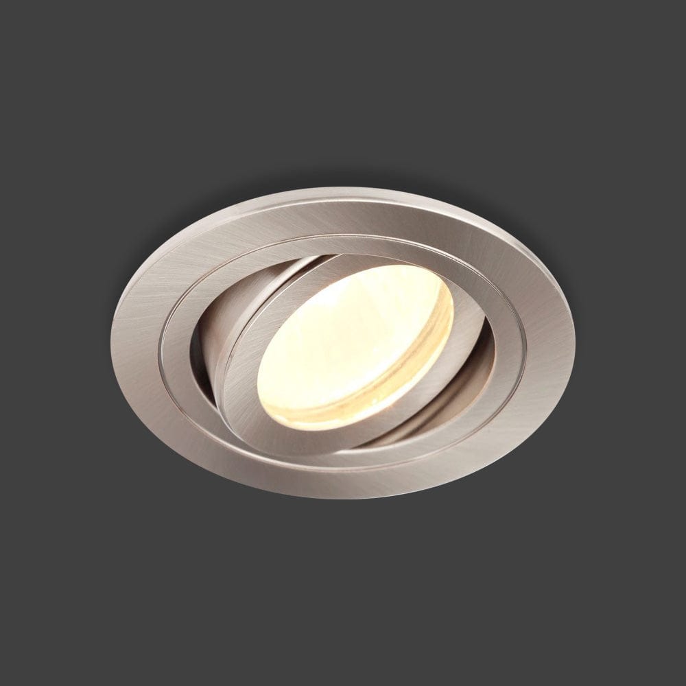Lights - Forum Spa Satin Chrome Cali Tiltable Downlight Bathroom Light - 60003644